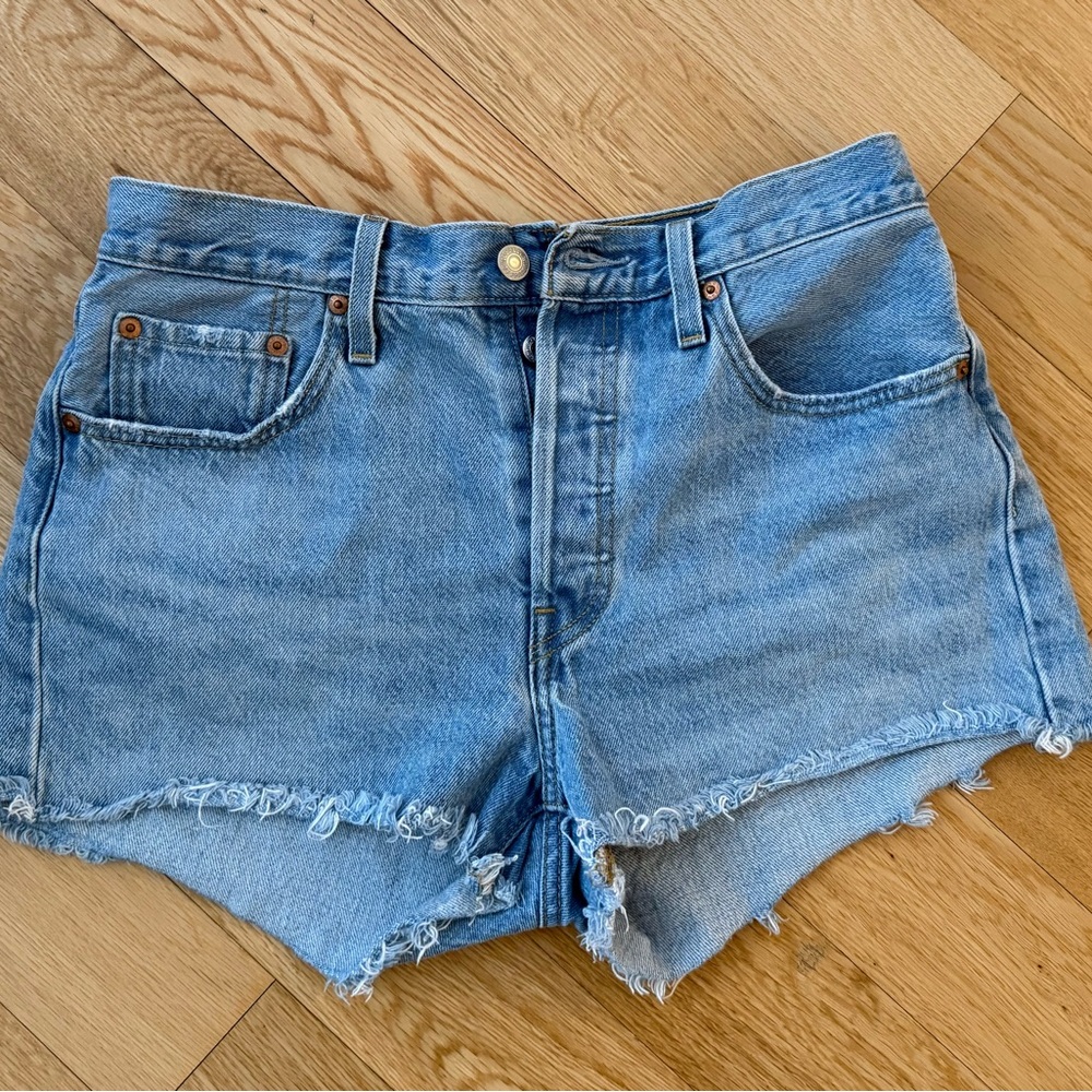 Levi Blue Denim Women's Shorts